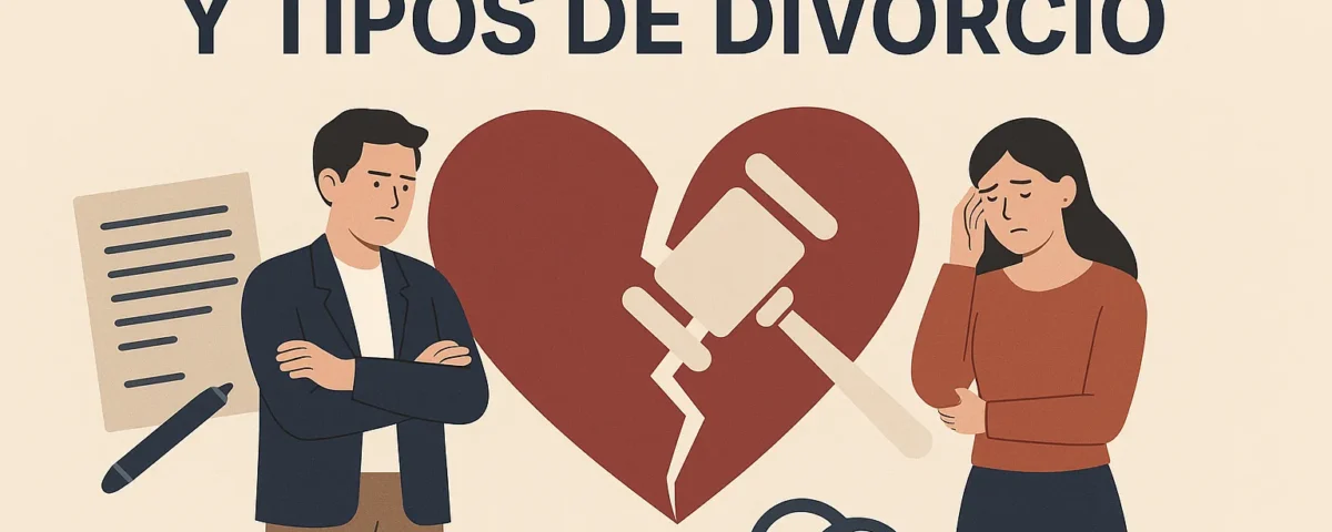 Divorcio y tipos de divorcio