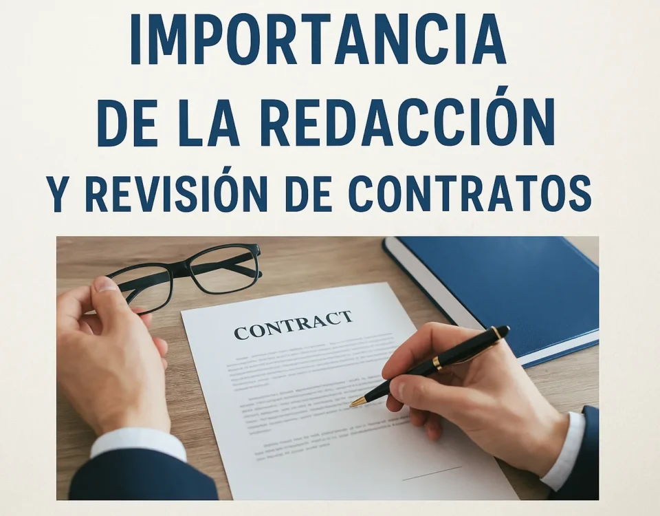 Importancia de la redacción y revisión de contratos