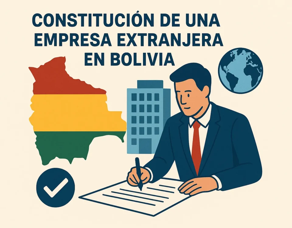 constitución de una empresa extranjera en Bolivia