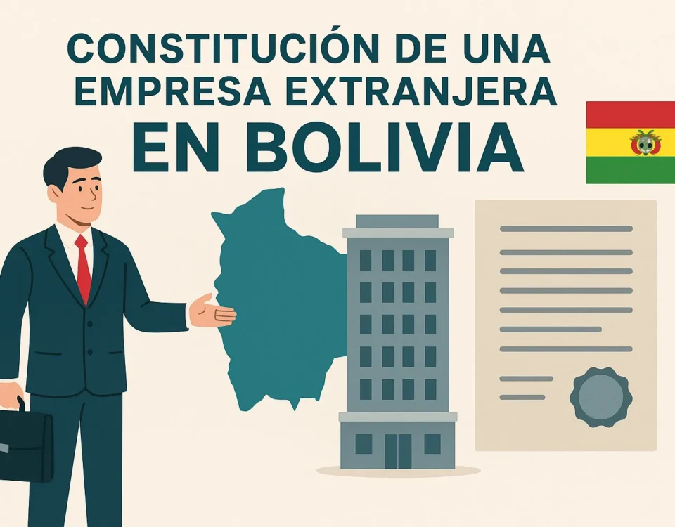 constitución de una empresa extranjera en Bolivia