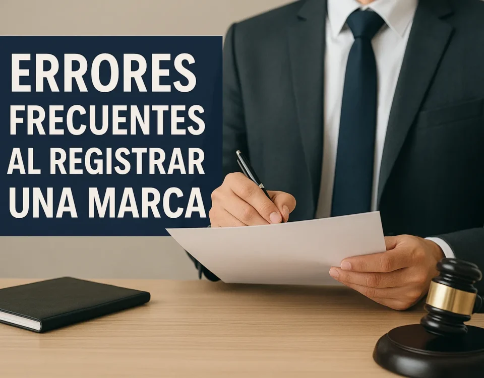 Errores frecuentes al registrar una marca